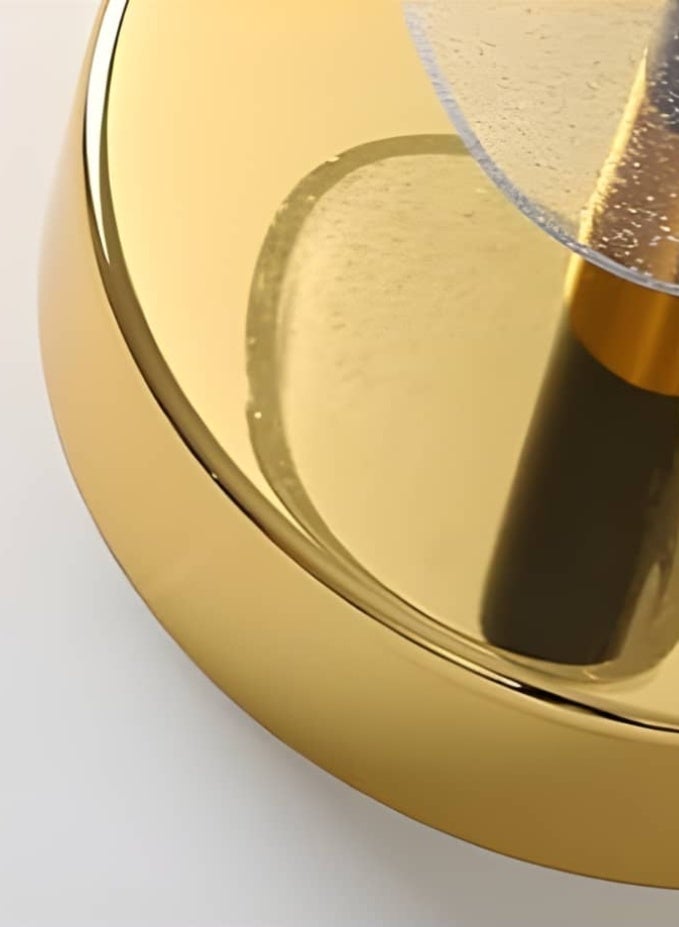 ACCEPT LED Acrylic Floor Lamp with Gold Base Electric Operated with 3 Colors Switch for Lighting White, Yellow and daylight - Image 4